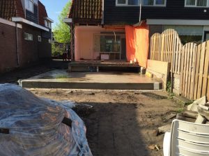 Aanbouw project