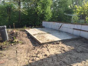Aanbouw project